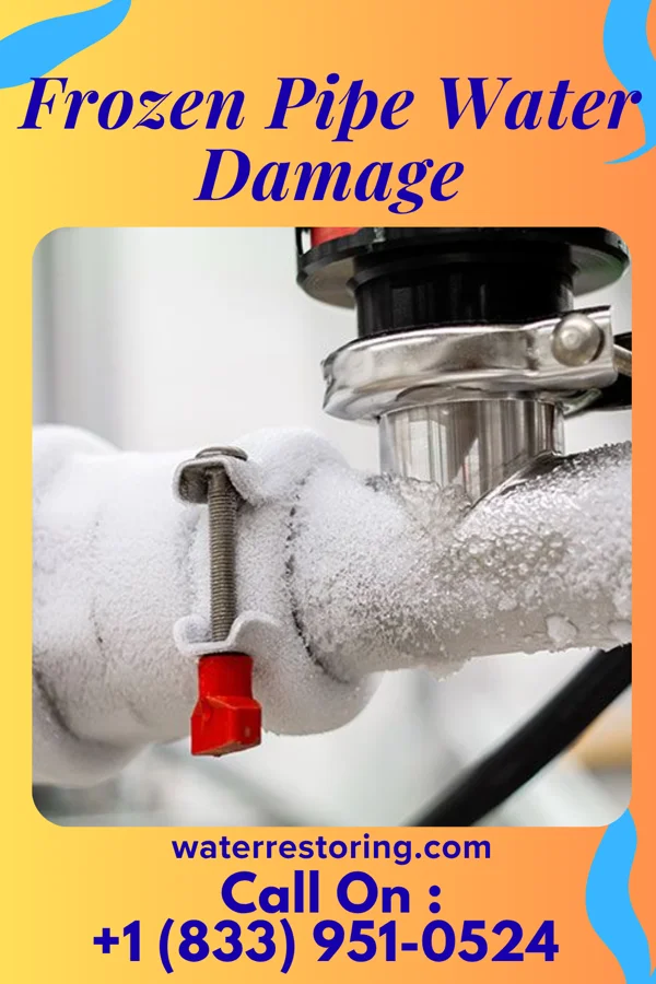 Frozen Pipe Water Damage in Rhodes, IA